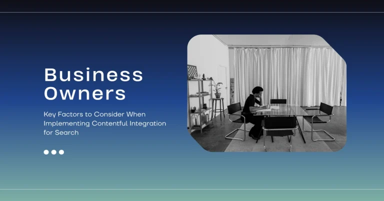 contentful integration for search
